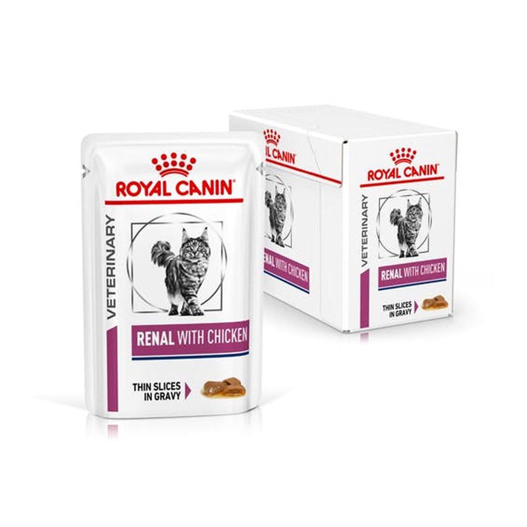 Royal Canin Veterinary Diet Feline Renal with Chicken 85gm