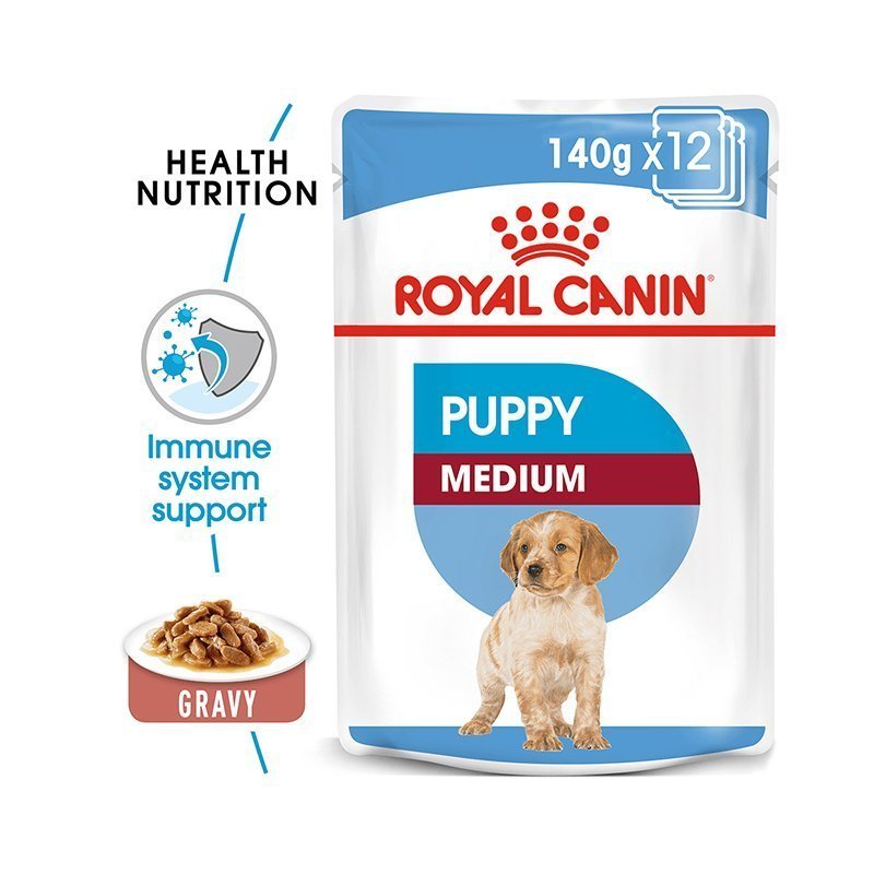 Royal Canin Medium Puppy Pouch 140 gm