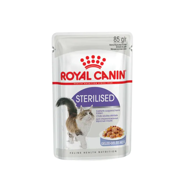 Royal Canin Sterilised Jelly Pouch 85 g