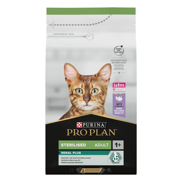 PURINA PRO PLAN Sterilised Adult Renal Plus Turkey 1.5 kg