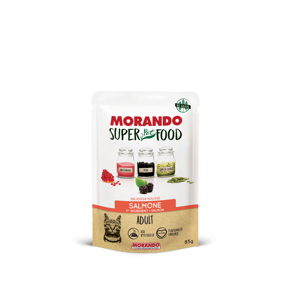 Morando Super Pet Food cat With Salmone 85 g