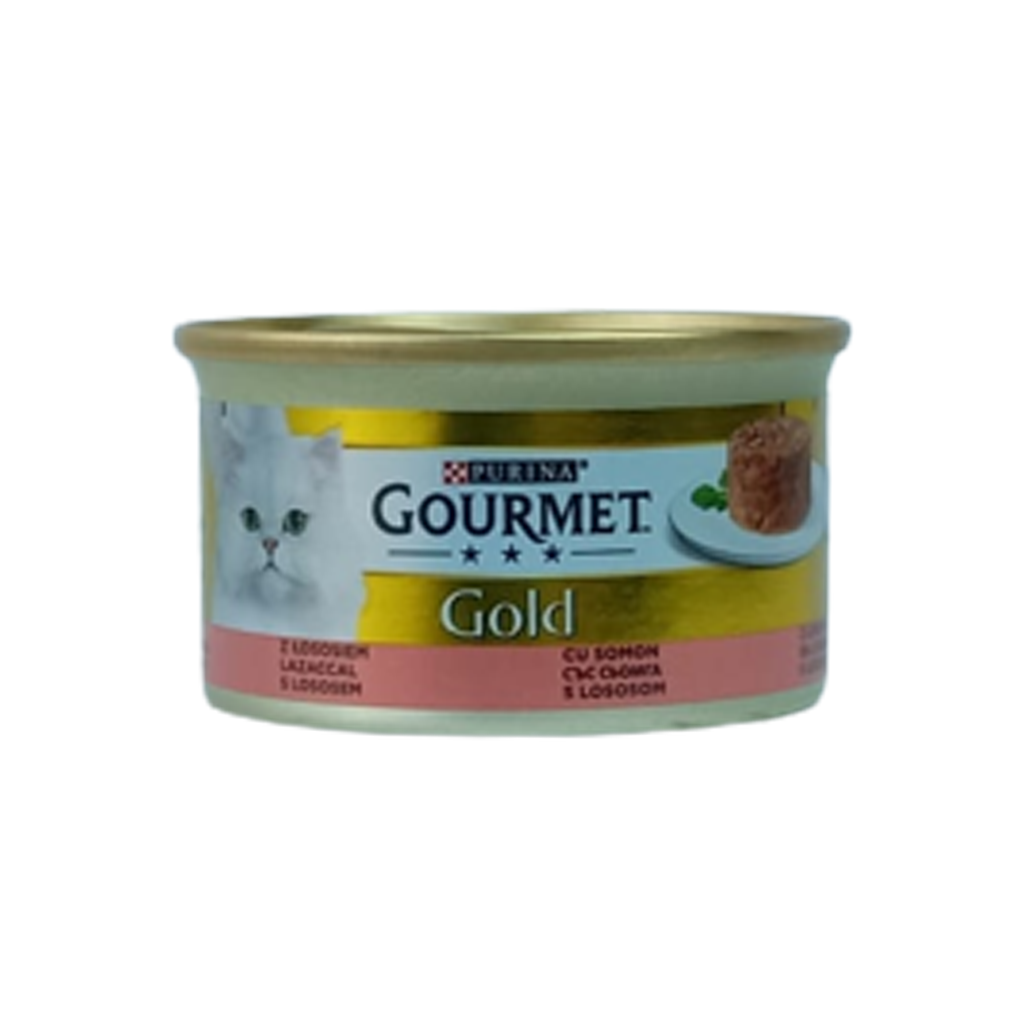 Purina Gourmet Gold with Salmon 85g