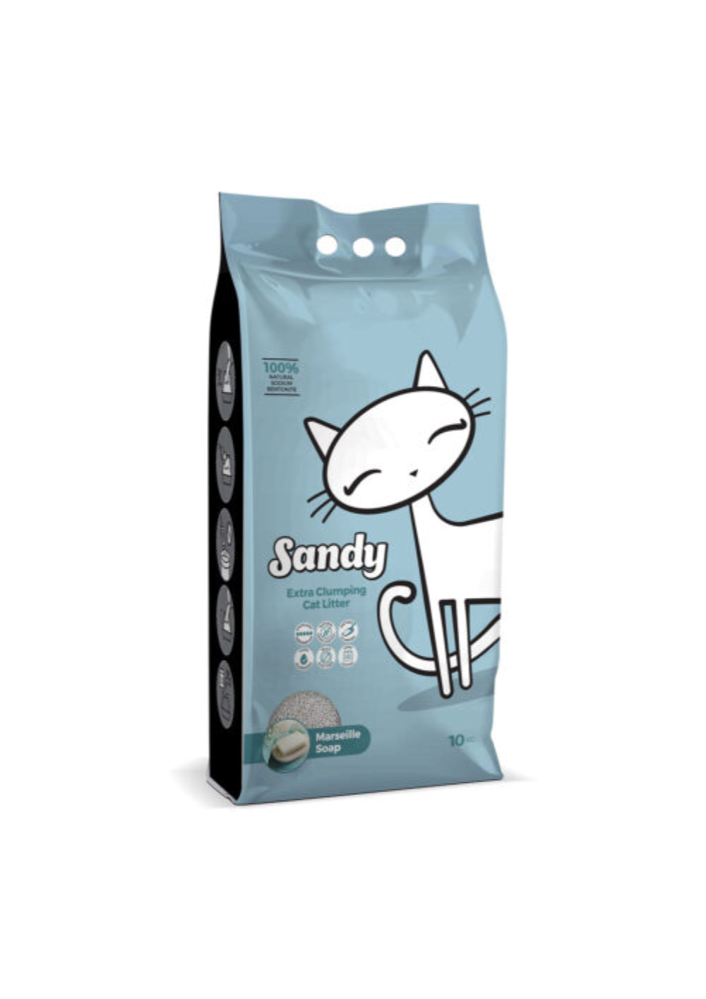 Sandy Cat Litter -Marseille Soap 10kg