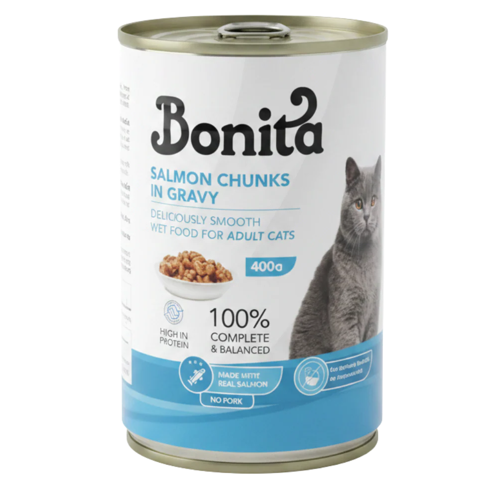 Bonita Salmon Chunks In Gravy 400 g