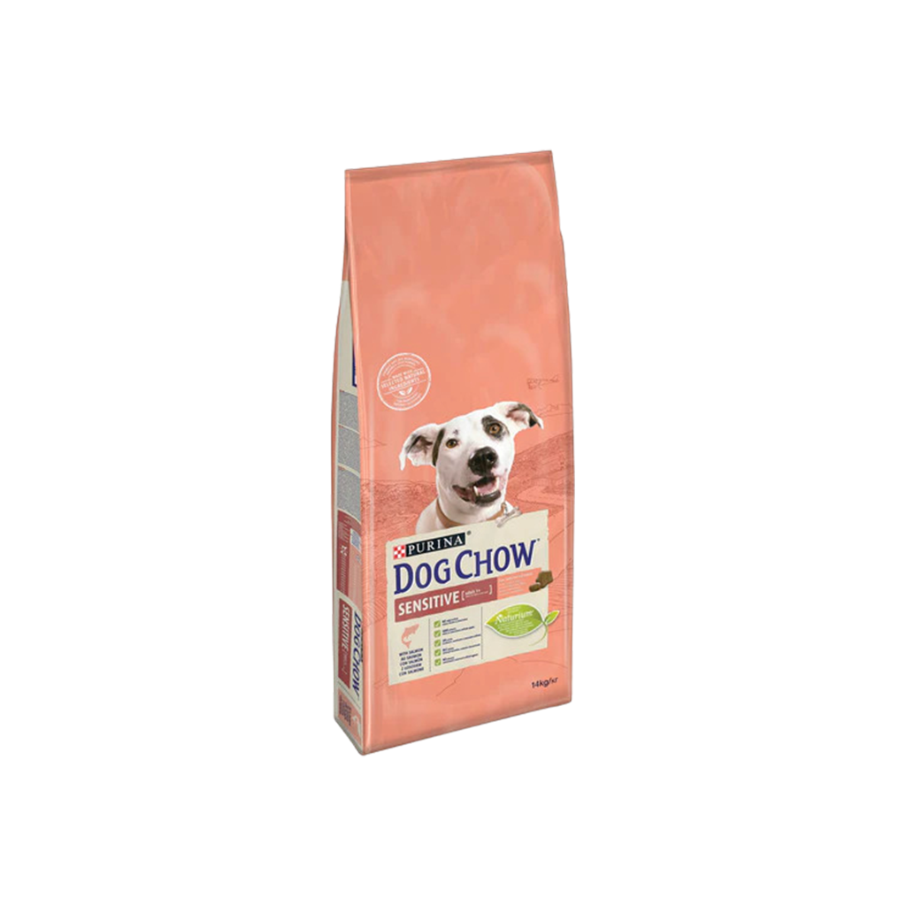 DOG CHOW ADULT SENSITIVE With SALMON 14KG