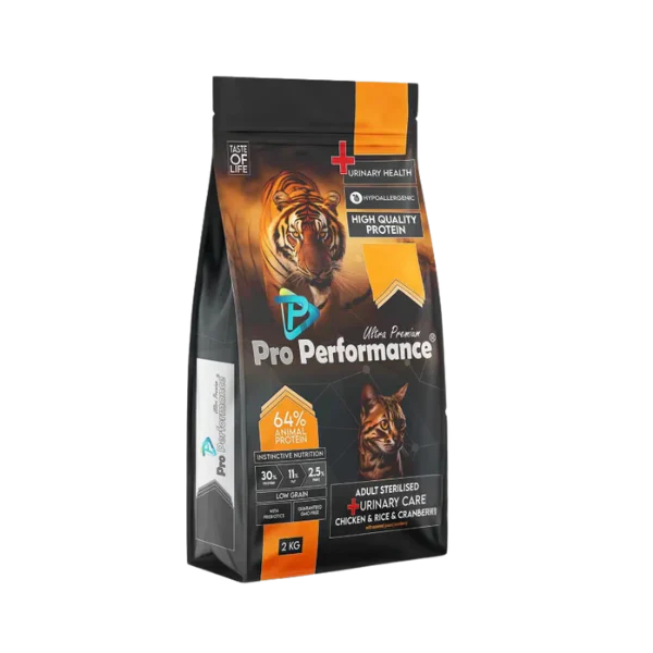 Pro Performance Sterilised Cat Dry Food 15kg