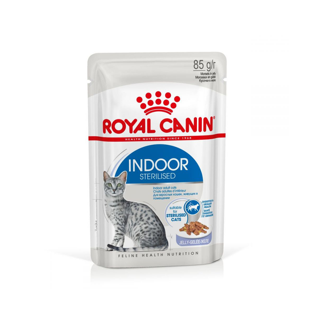 Royal Canin Indoor Sterilised Jelly Pouch 85 g