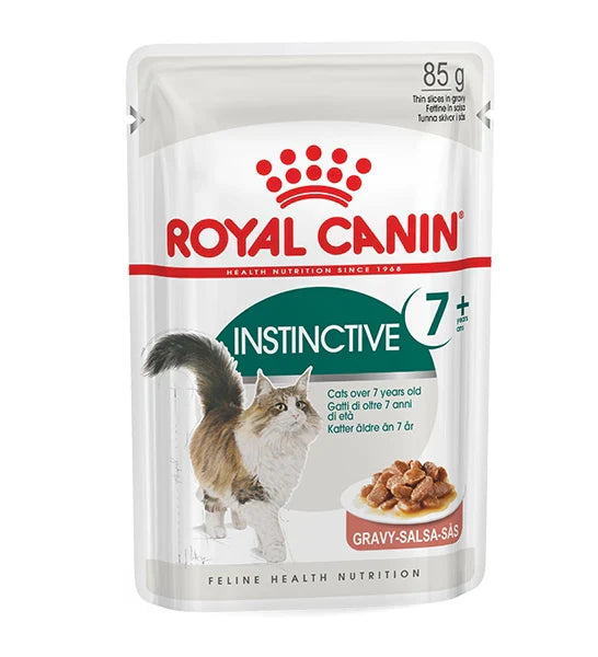 Royal Canin Instinctive +7 Cat Wet food Gravy Pouch 85g