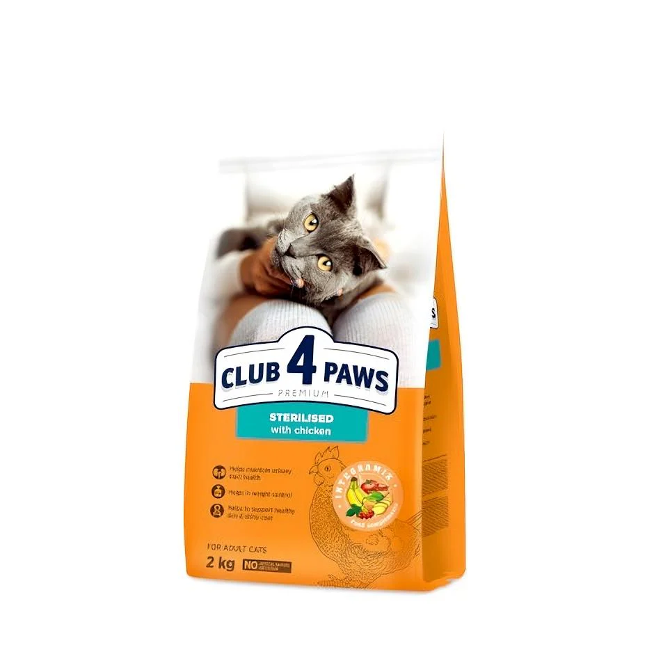 Club 4 Paws Sterilised Cat Dry Food Chicken