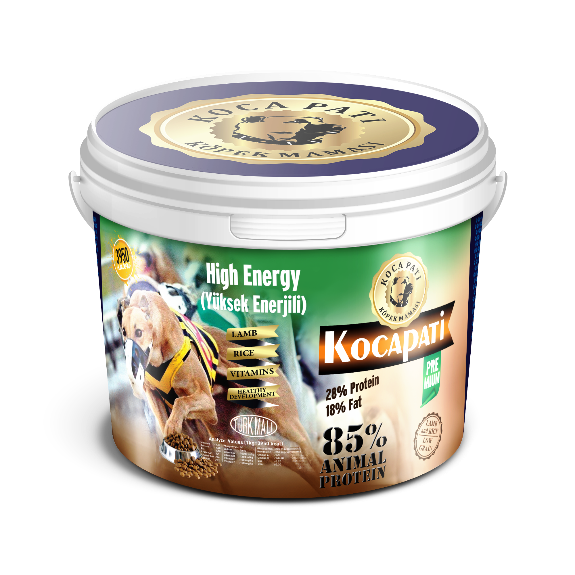 Kocapati: Super Premium Dry Food For Performance High Energy Dogs - Lamb