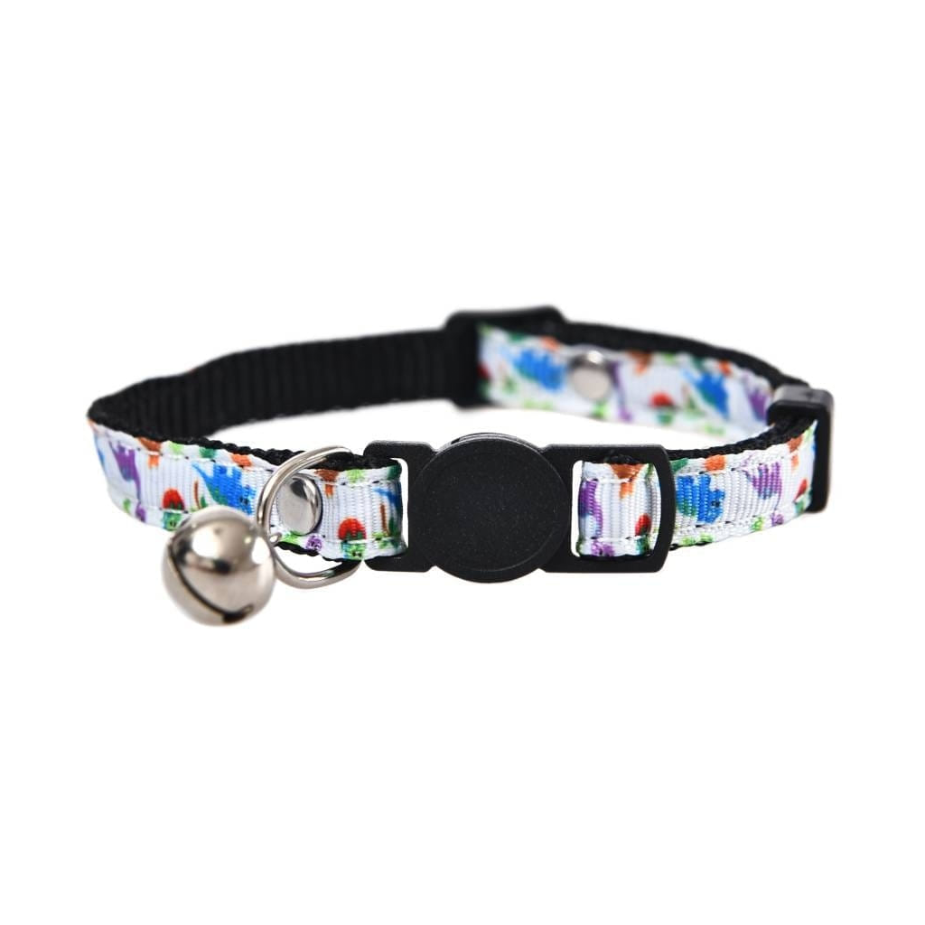 Naomi Cat Black Buckle Collar with Bell