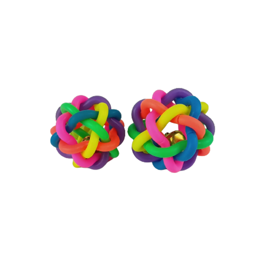 Nunbell Knit Ball Rainbow Toy