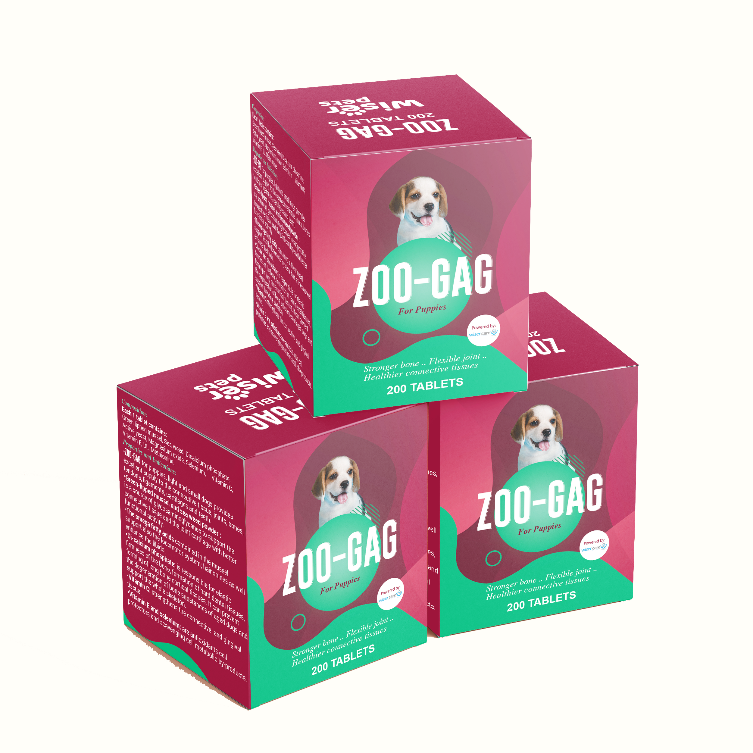 wiser care zoogag adult 60 tablets