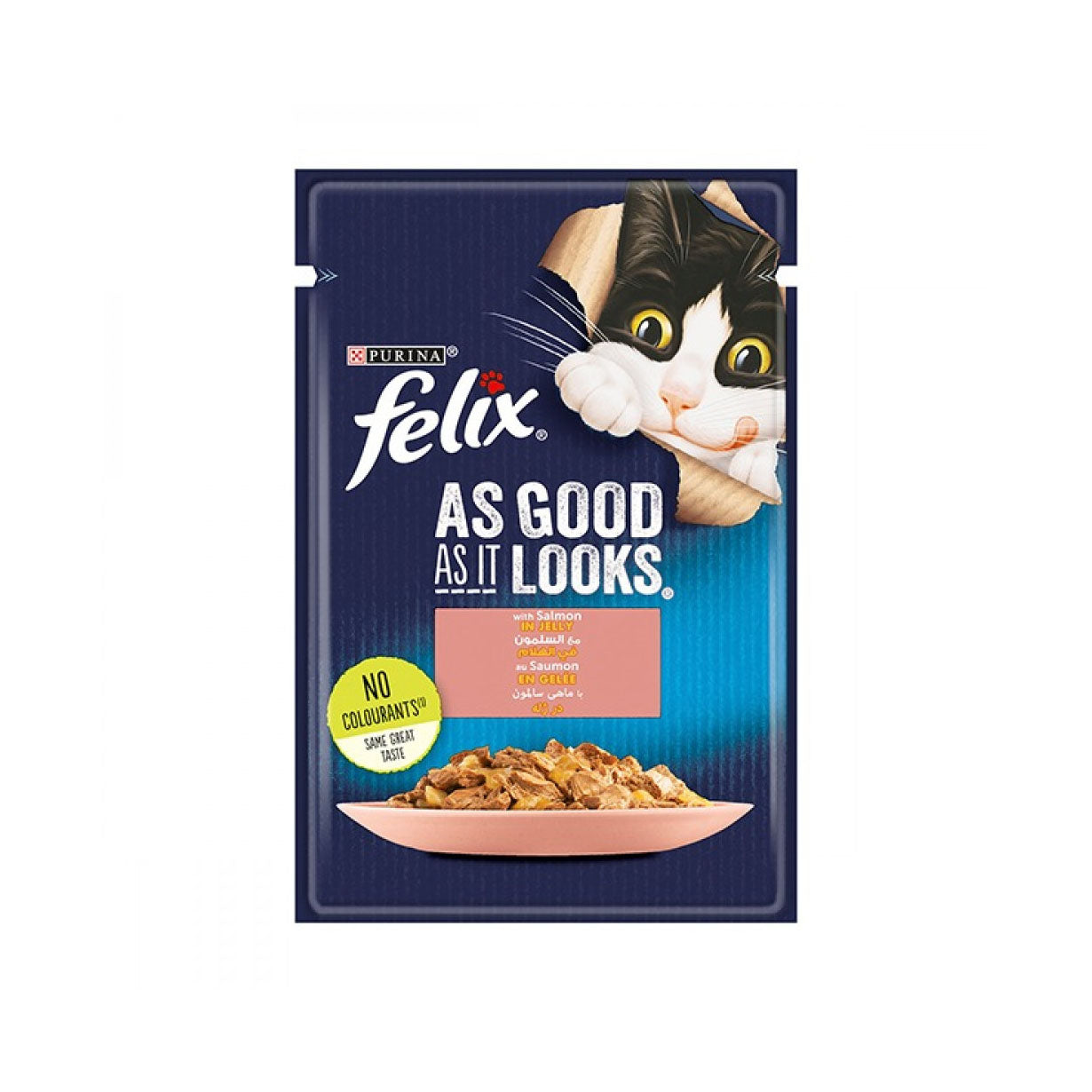 Felix cat with Salmon in jelly 85 g