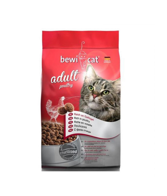 Bewicat Adult Poultry 1 kg Sterilised - Urinary Care